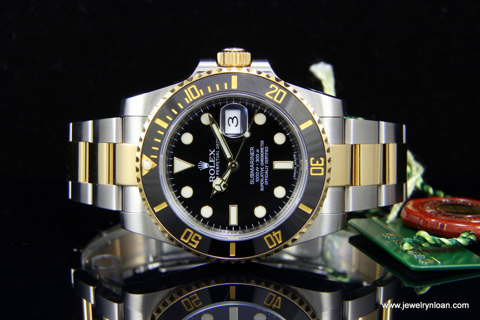 ROLEX TWO-TONE SUBMARINER 18K YELLOW GOLD & STAINLESS STEEL