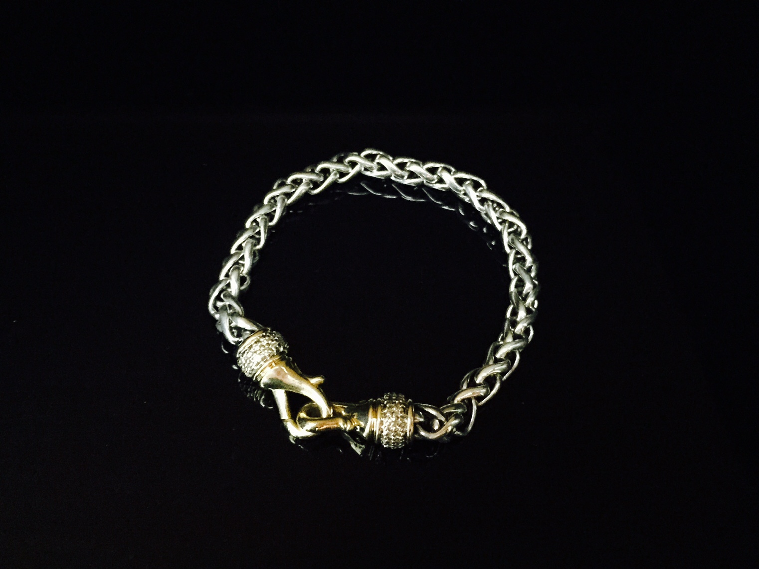 David Yurman Wheat Diamond Bracelet - $1,500