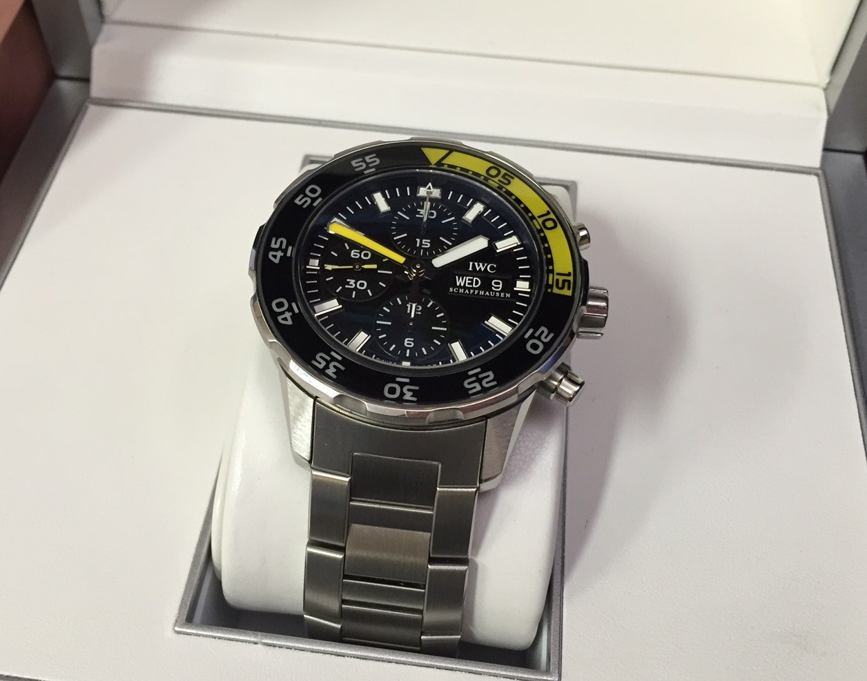 IWC Aquatimer Chronograph - $4,200