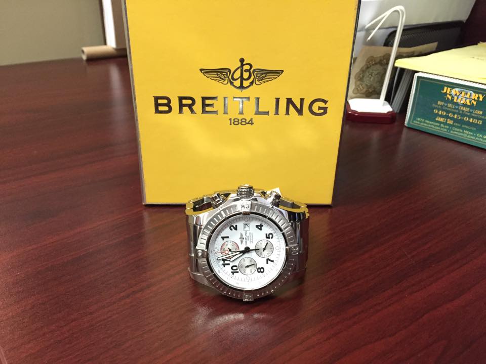 Breitling Super Avenger Box&Papers - $3,800