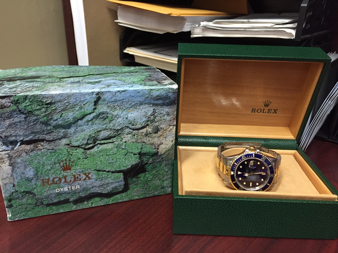 Rolex Two-Tone Submariner w/ Box - $6,500