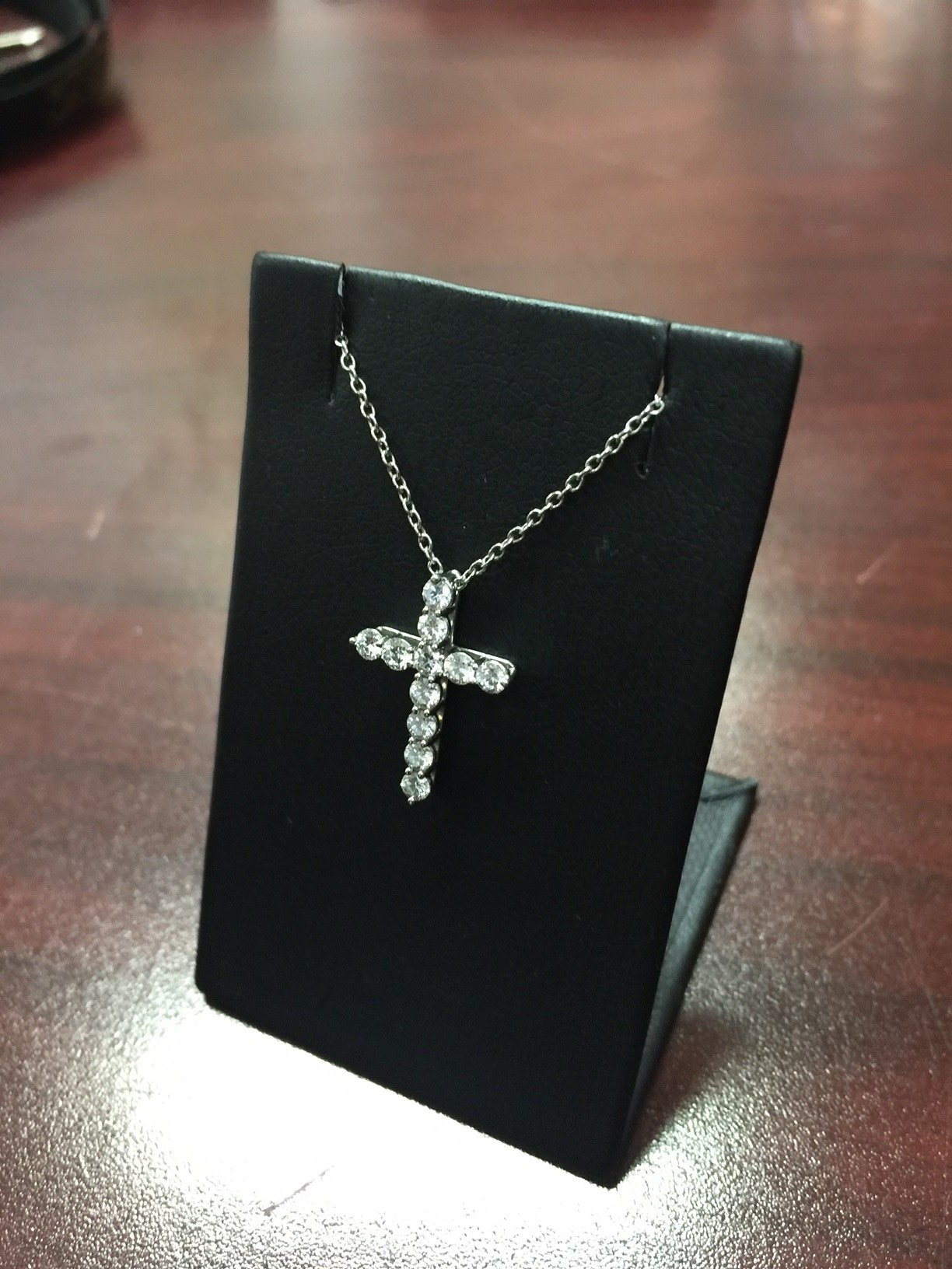 Tiffany and Co. Platinum Cross Pendant - Small $1,100