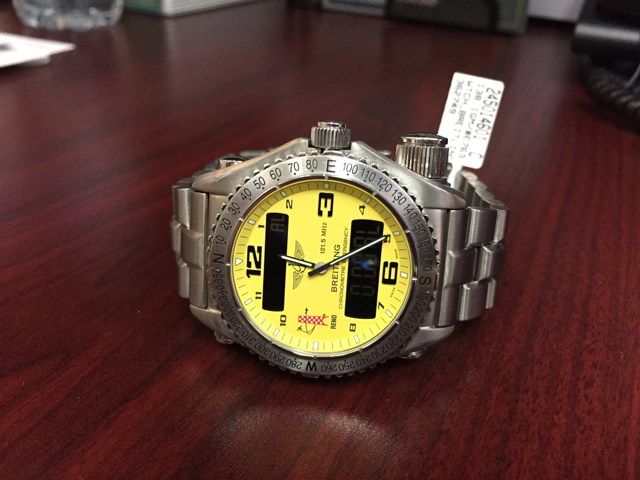 Breitling Emergency Superquartz - $4,000