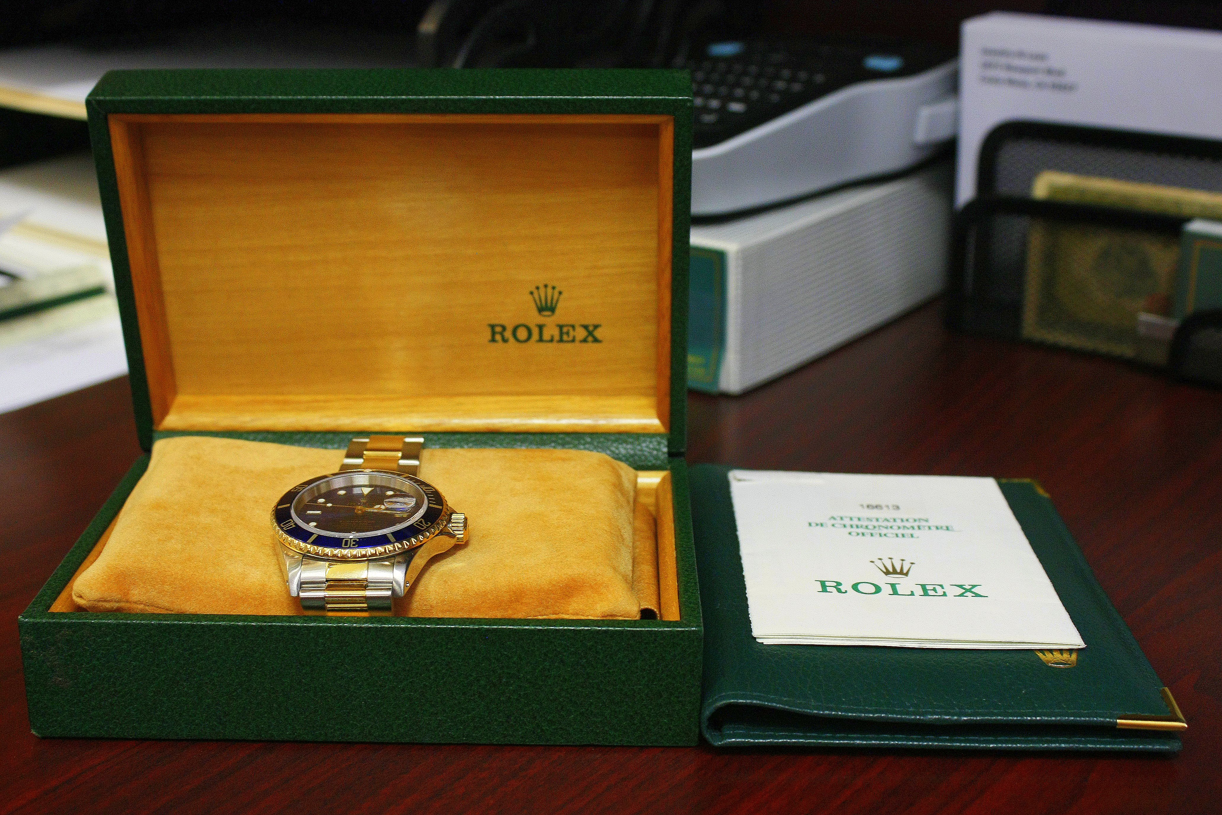 Rolex Two-Tone Submariner - $6,400