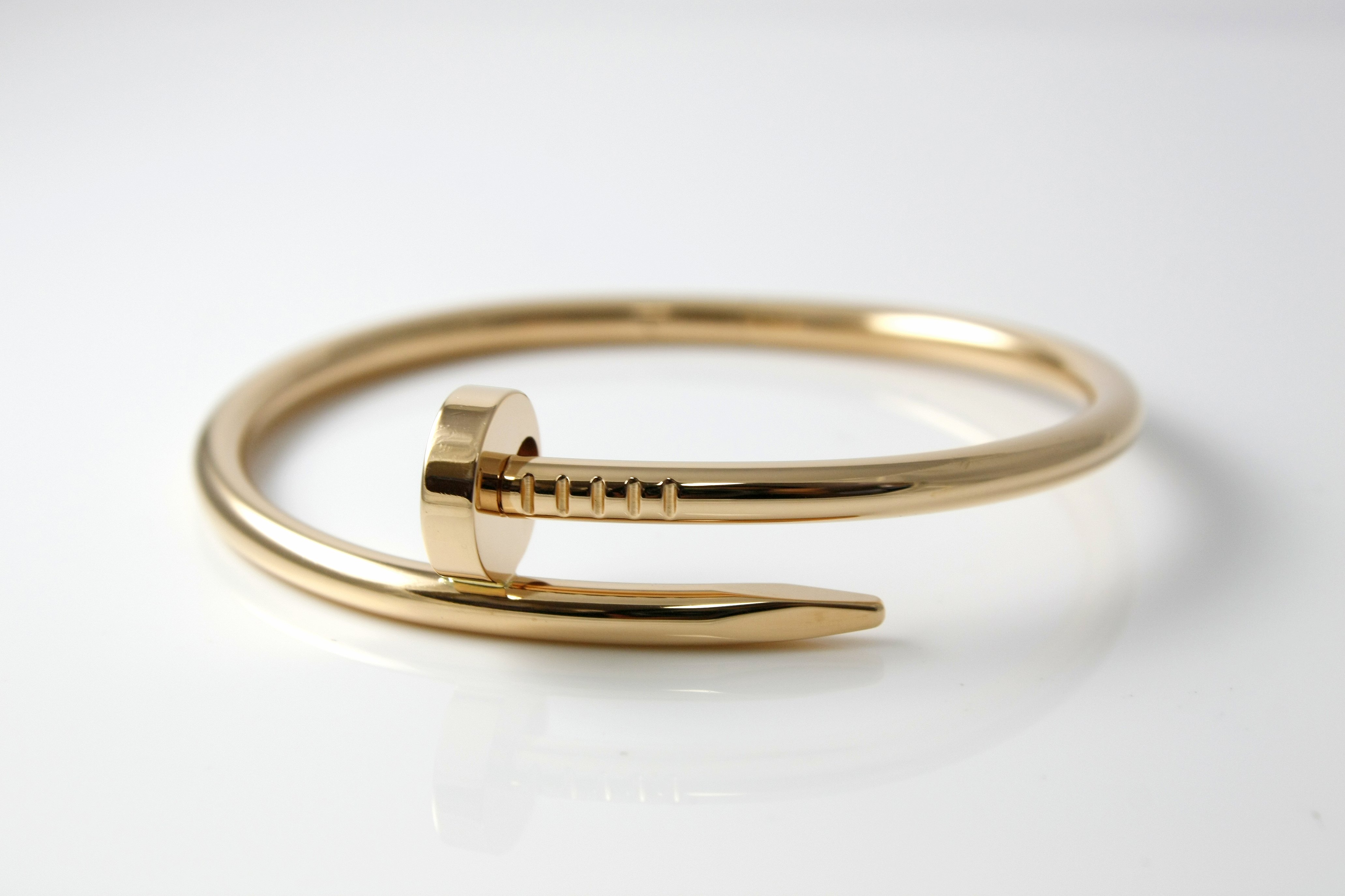 cartier nail bracelet used