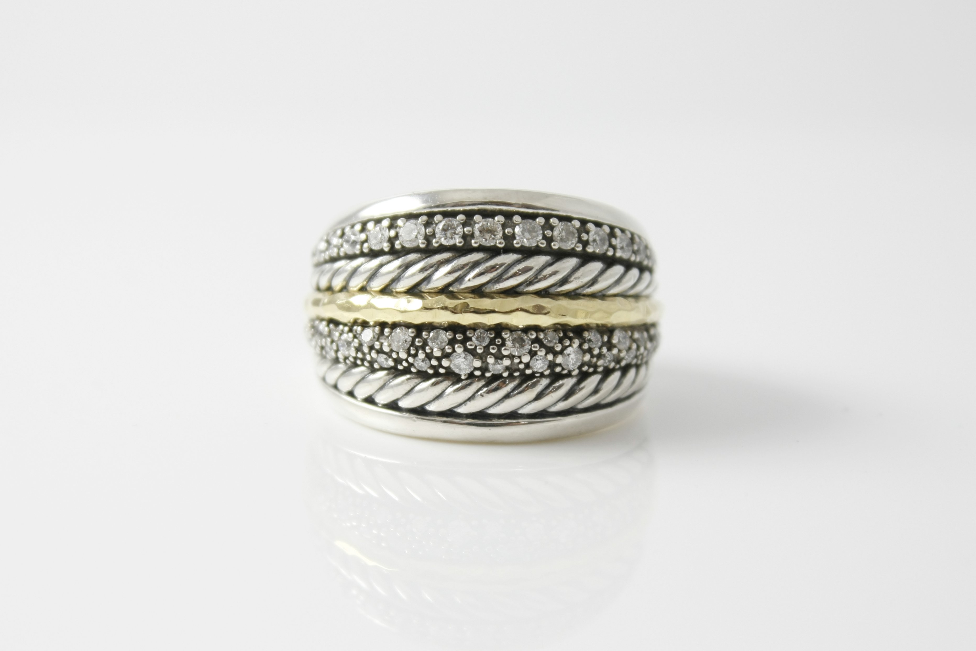 David Yurman Midnight Melange Ring - $875