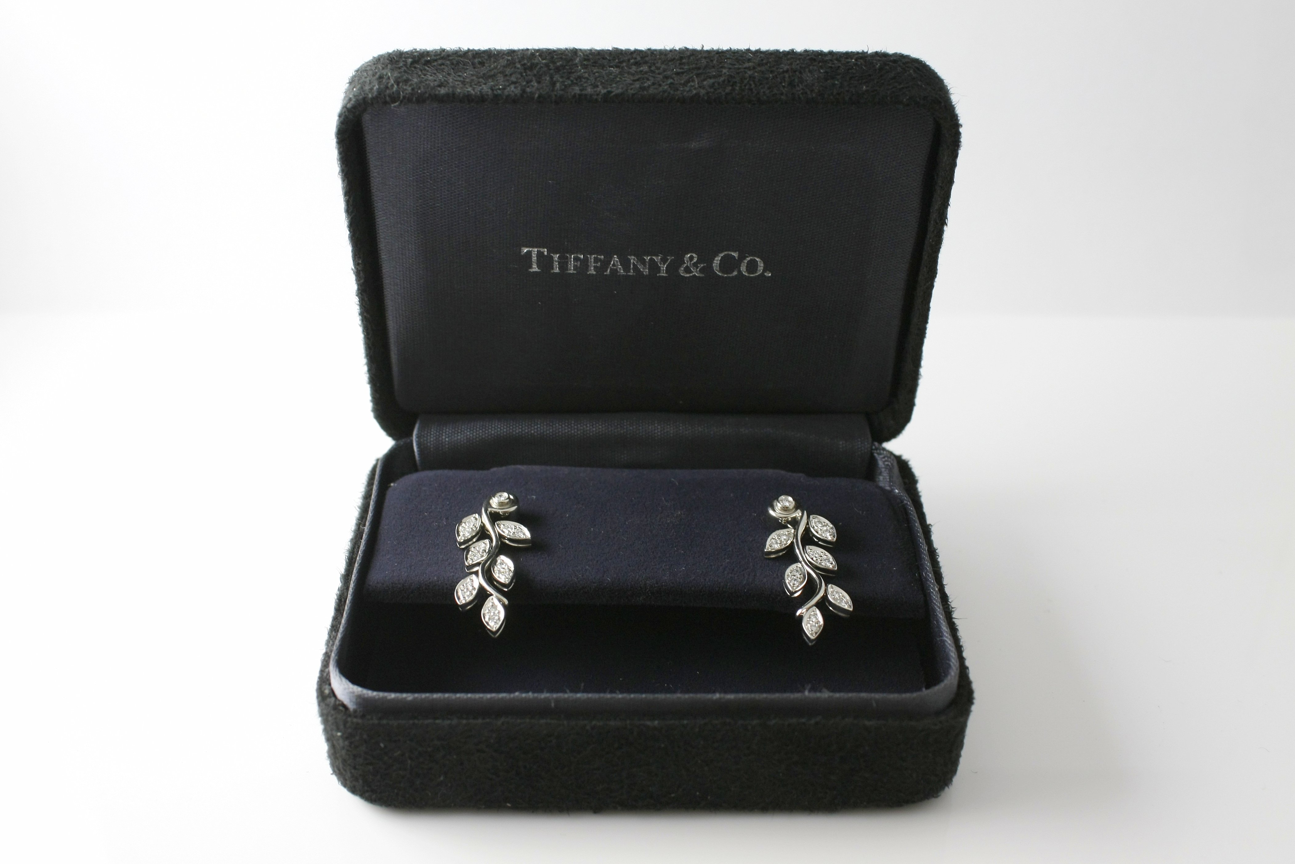 Tiffany & Co. Garland Diamond Earrings - $3,000