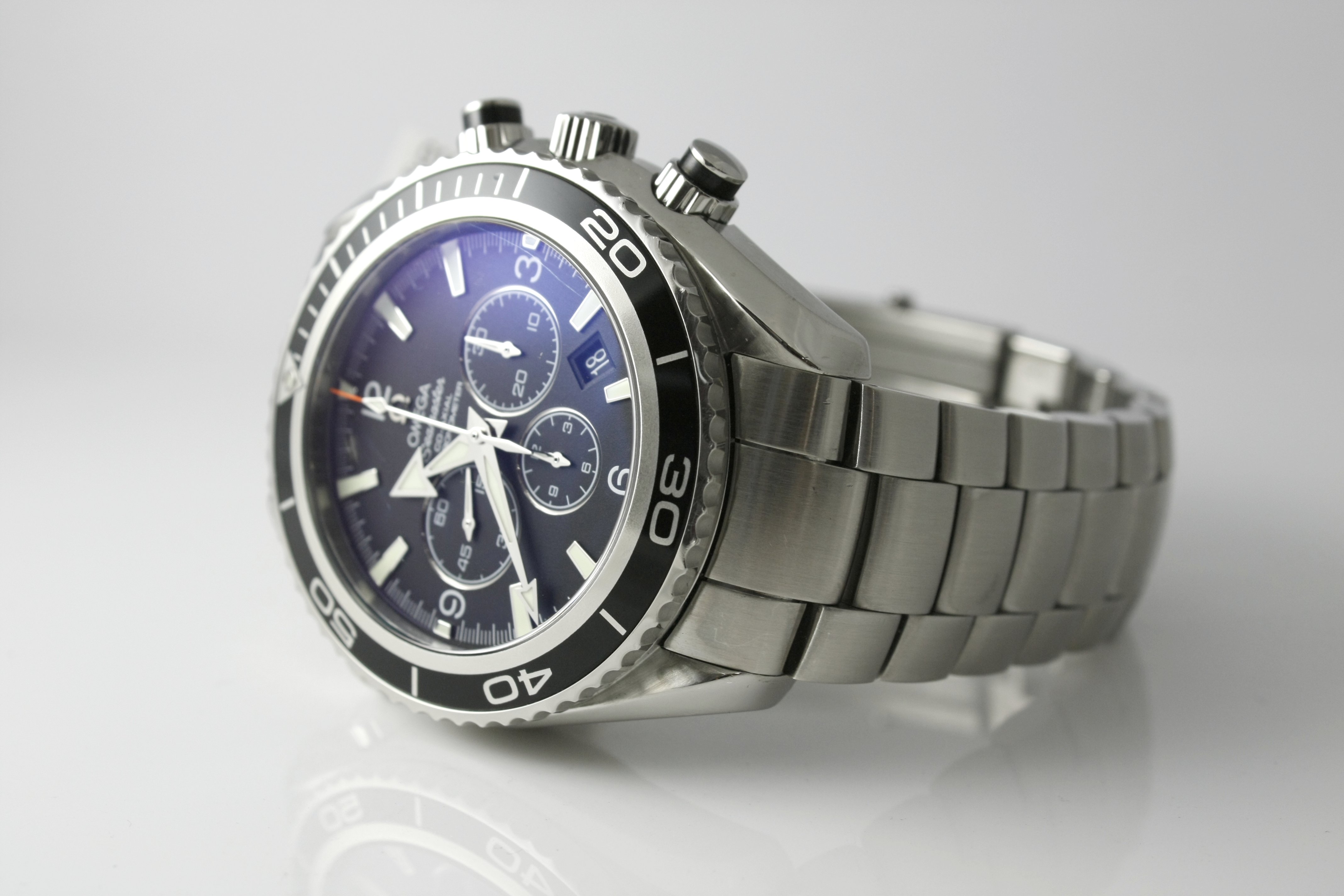 Omega Seamaster Planet Ocean Co-Axial - $3,500