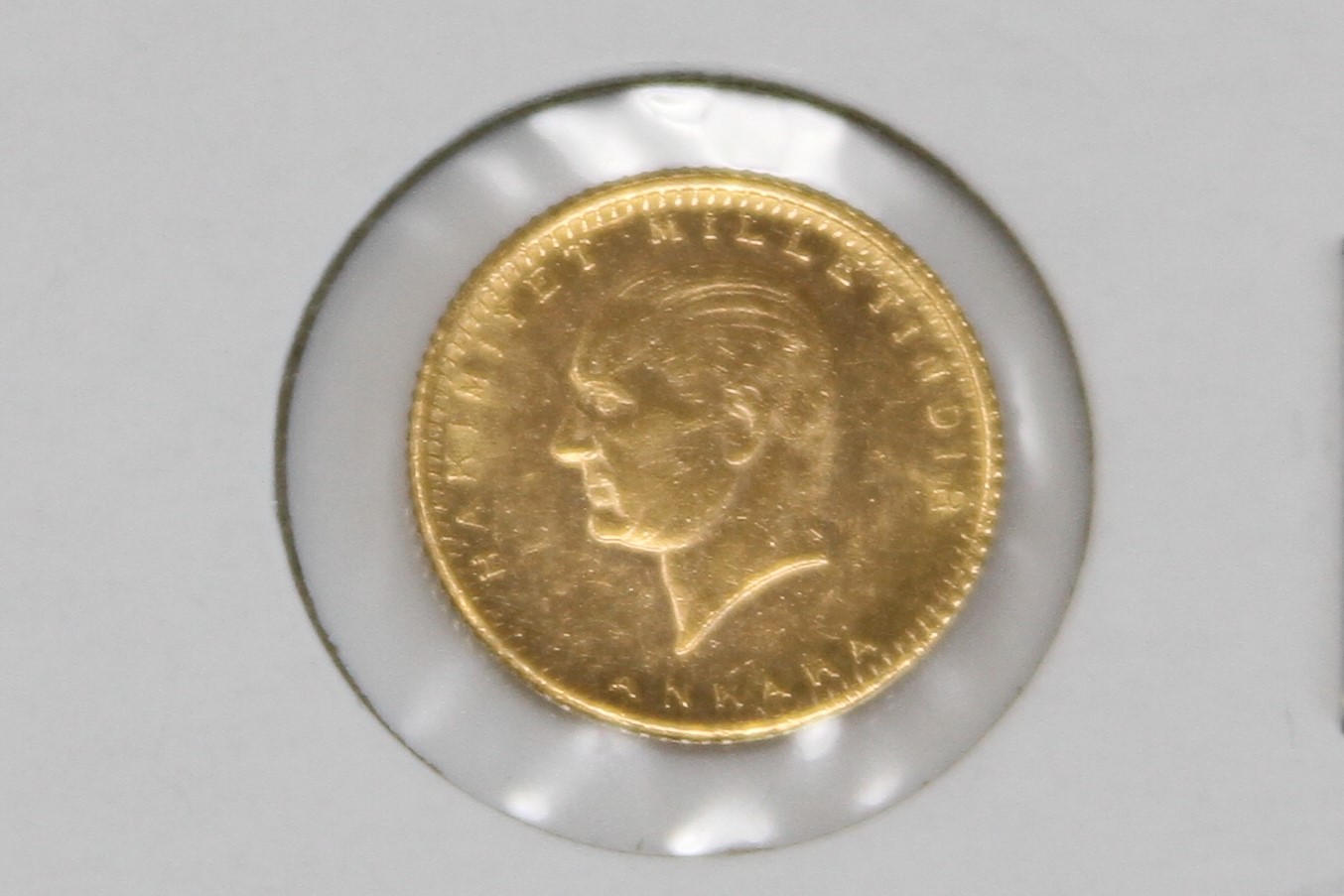 22 karat Turkiye Cumhuriyeti Coin 