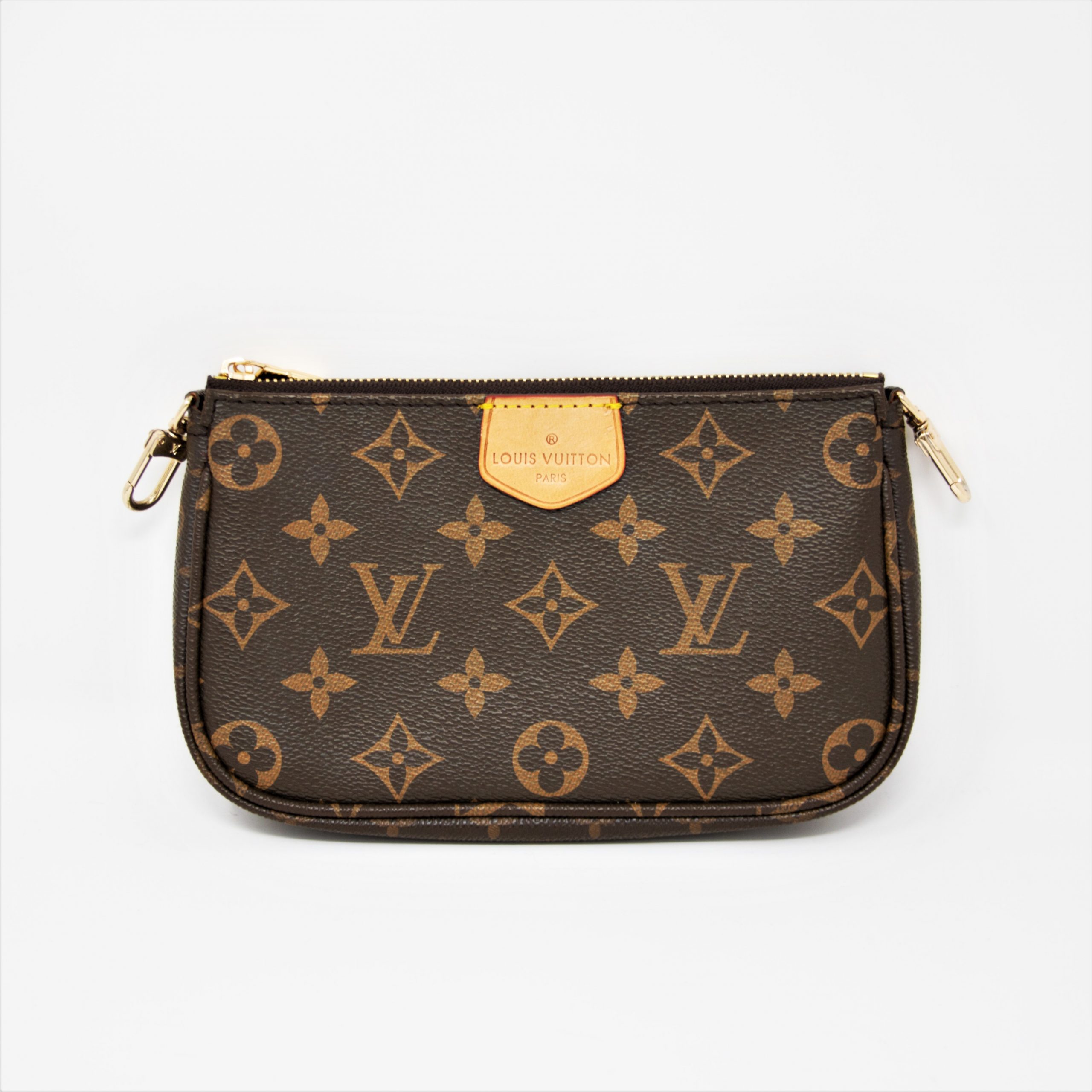 louis vuitton purse with green strap