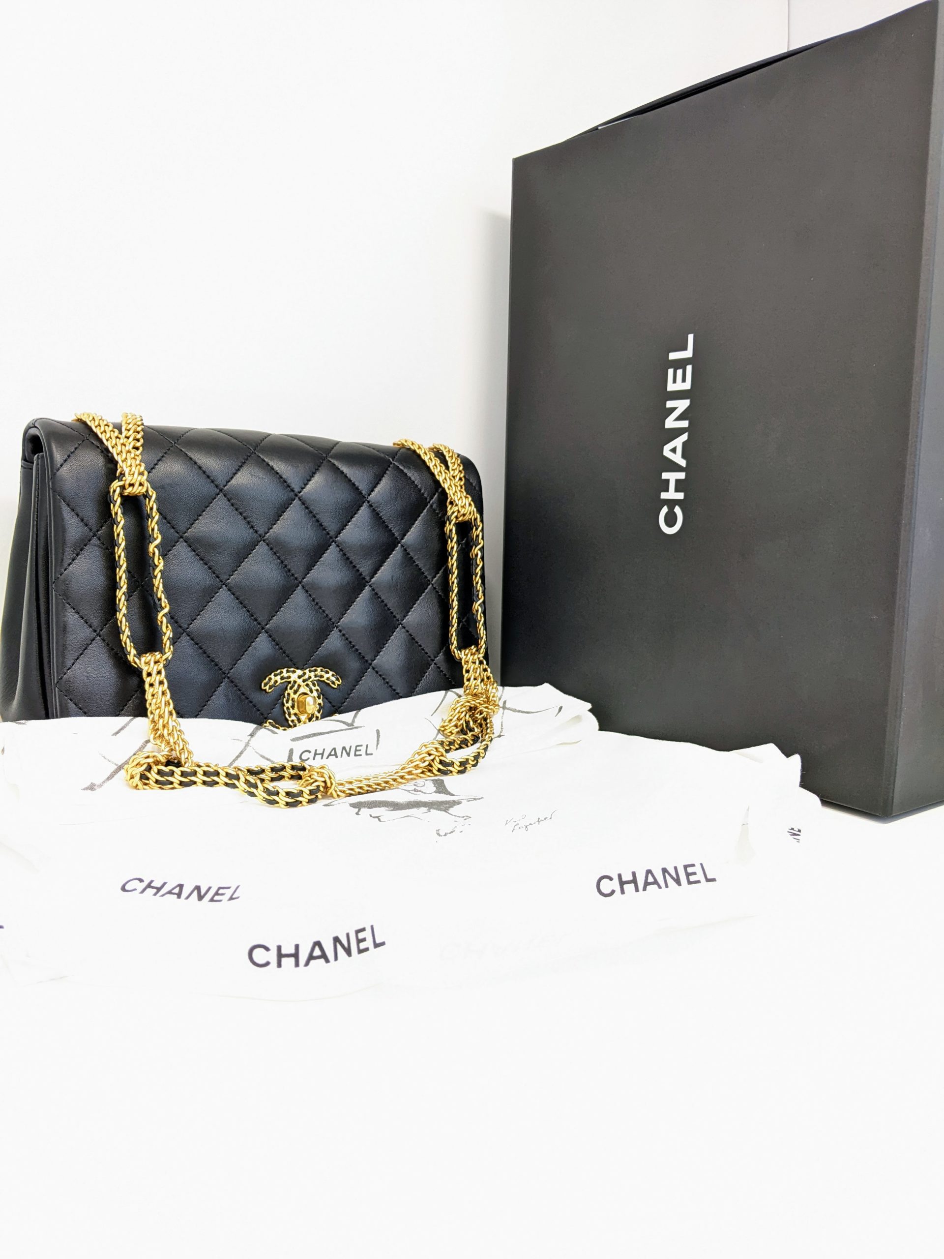 chanel bag stitching